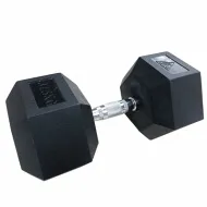 Гантели DFC гексаг. обрезиненная пара 37.5кг DB001-37.5