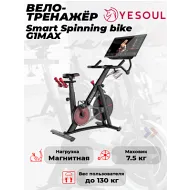 Велотренажер YESOUL Smart Spinning bike G1MAX черный